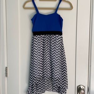 Zebra print dress